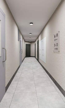 1-к квартира, сданный дом, 38м2, 3/17 этаж