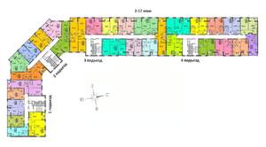 1-к квартира, вторичка, 40м2, 11/17 этаж
