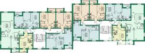 3-к квартира, строящийся дом, 84м2, 3/8 этаж