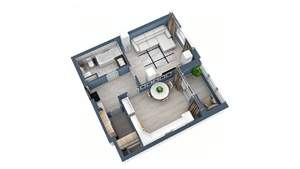 1-к квартира, строящийся дом, 39м2, 12/17 этаж