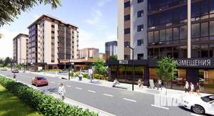 2-к квартира, строящийся дом, 56м2, 3/8 этаж