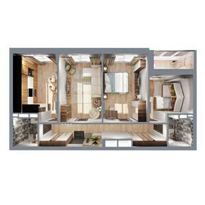 3-к квартира, вторичка, 78м2, 11/17 этаж