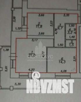 2-к квартира, вторичка, 62м2, 5/7 этаж