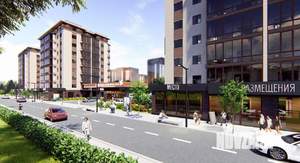 2-к квартира, строящийся дом, 62м2, 4/8 этаж