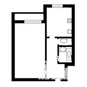 1-к квартира, вторичка, 38м2, 3/9 этаж