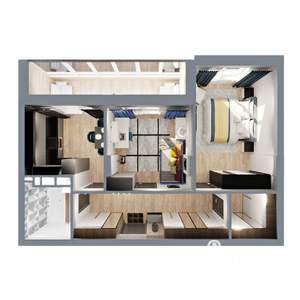 2-к квартира, строящийся дом, 57м2, 4/17 этаж