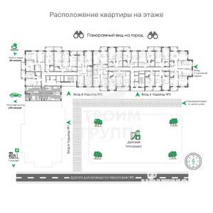 3-к квартира, вторичка, 91м2, 15/17 этаж