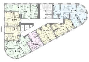 3-к квартира, вторичка, 65м2, 16/17 этаж