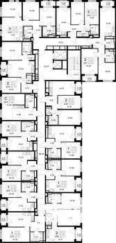 3-к квартира, вторичка, 63м2, 5/17 этаж