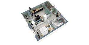 1-к квартира, вторичка, 39м2, 9/17 этаж