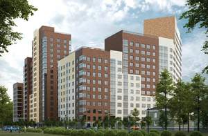 1-к квартира, вторичка, 43м2, 4/18 этаж