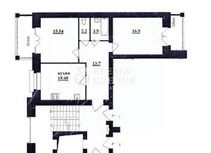 2-к квартира, вторичка, 72м2, 2/7 этаж