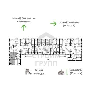 3-к квартира, вторичка, 87м2, 5/8 этаж
