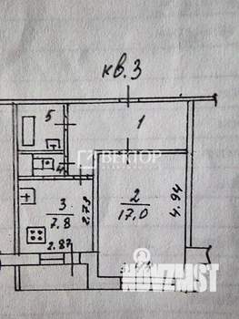 1-к квартира, вторичка, 38м2, 1/10 этаж