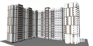 3-к квартира, строящийся дом, 83м2, 3/17 этаж