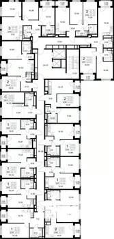 2-к квартира, вторичка, 57м2, 5/17 этаж