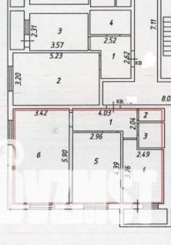 2-к квартира, вторичка, 52м2, 4/4 этаж