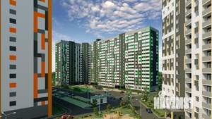 1-к квартира, строящийся дом, 44м2, 8/17 этаж