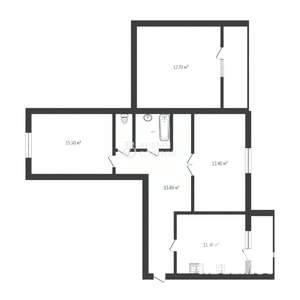 3-к квартира, вторичка, 77м2, 7/10 этаж