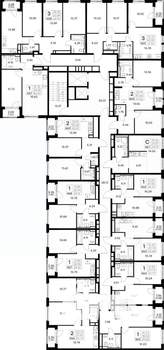 3-к квартира, вторичка, 65м2, 3/17 этаж