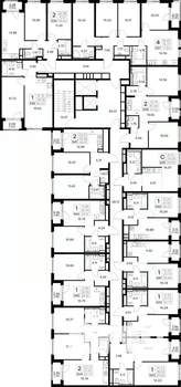 2-к квартира, вторичка, 45м2, 9/17 этаж