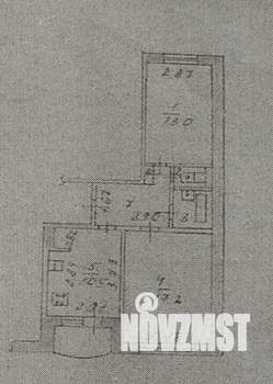 2-к квартира, вторичка, 52м2, 3/9 этаж