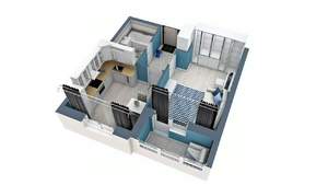 1-к квартира, вторичка, 40м2, 9/17 этаж