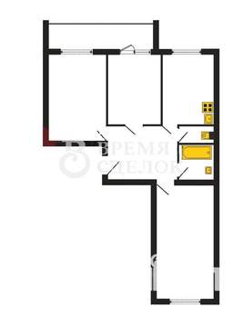 3-к квартира, вторичка, 73м2, 12/14 этаж