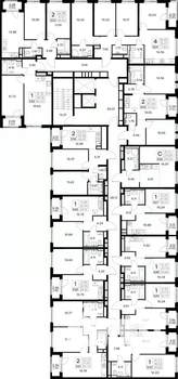 2-к квартира, вторичка, 45м2, 8/17 этаж