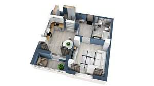 1-к квартира, строящийся дом, 39м2, 2/17 этаж