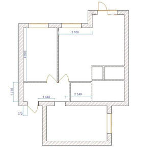 3-к квартира, вторичка, 80м2, 3/7 этаж