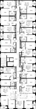 2-к квартира, вторичка, 45м2, 8/17 этаж