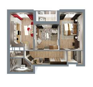 2-к квартира, вторичка, 59м2, 5/17 этаж