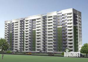 1-к квартира, вторичка, 52м2, 8/12 этаж