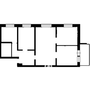 3-к квартира, вторичка, 65м2, 8/9 этаж