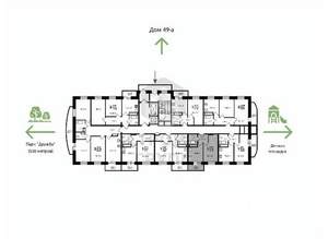 1-к квартира, вторичка, 34м2, 10/15 этаж