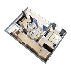 2-к квартира, вторичка, 57м2, 4/17 этаж