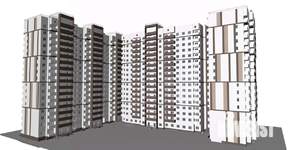 2-к квартира, строящийся дом, 64м2, 10/17 этаж