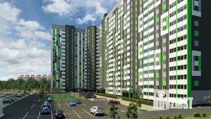 1-к квартира, сданный дом, 38м2, 3/17 этаж