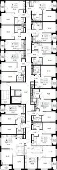 2-к квартира, вторичка, 45м2, 13/17 этаж