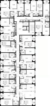 2-к квартира, вторичка, 51м2, 11/17 этаж
