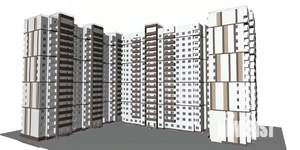 1-к квартира, строящийся дом, 40м2, 12/17 этаж