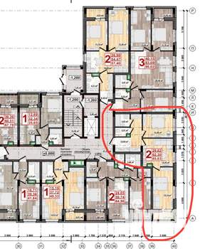 2-к квартира, вторичка, 66м2, 2/9 этаж