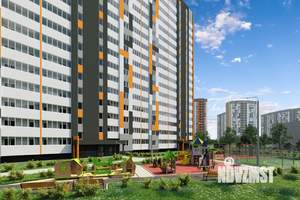 1-к квартира, строящийся дом, 38м2, 2/17 этаж