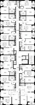 2-к квартира, вторичка, 47м2, 15/17 этаж