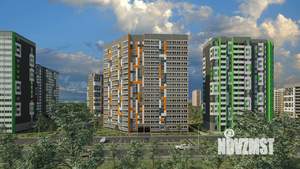 1-к квартира, строящийся дом, 40м2, 2/17 этаж