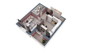 1-к квартира, строящийся дом, 38м2, 3/17 этаж