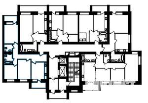 1-к квартира, вторичка, 51м2, 5/12 этаж