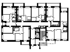 1-к квартира, вторичка, 53м2, 10/12 этаж