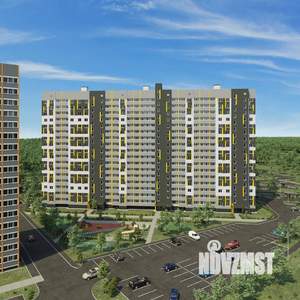 2-к квартира, строящийся дом, 57м2, 12/17 этаж